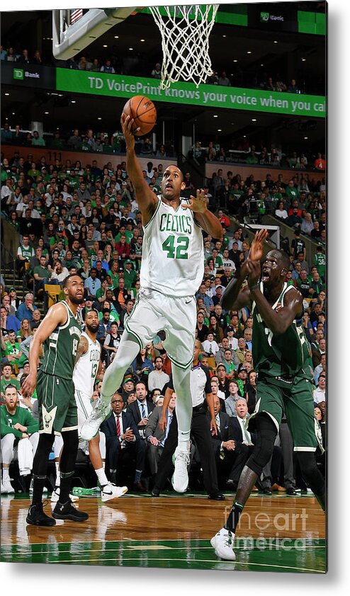 Nba Pro Basketball Metal Print featuring the photograph Al Horford by Brian Babineau