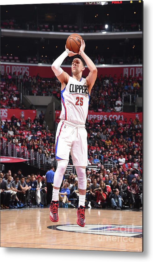 Austin Rivers Metal Print featuring the photograph Austin Rivers #12 by Andrew D. Bernstein