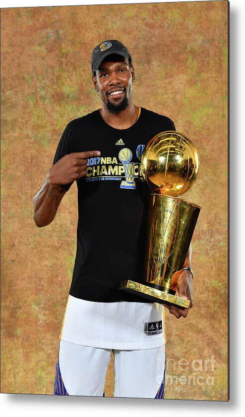 Playoffs Metal Print featuring the photograph Kevin Durant by Jesse D. Garrabrant