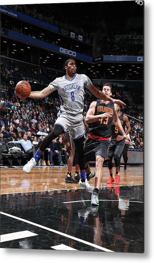 Spencer Dinwiddie Metal Print featuring the photograph Spencer Dinwiddie #12 by Nathaniel S. Butler