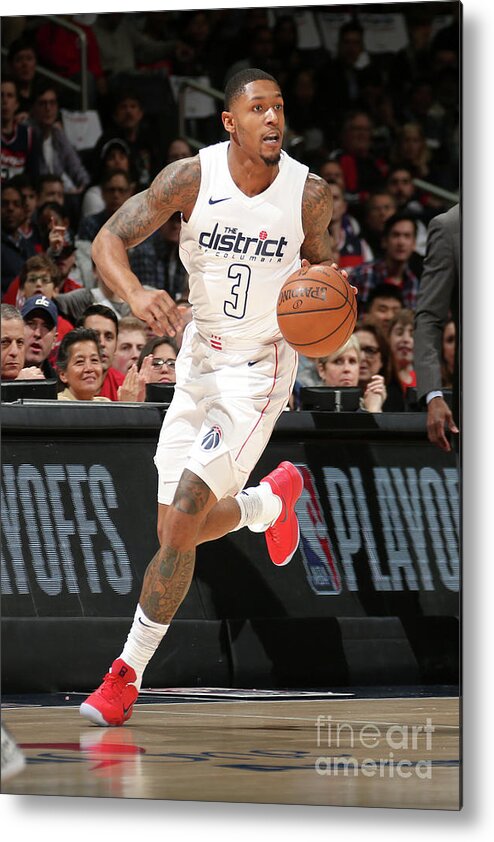 Bradley Beal Metal Print featuring the photograph Bradley Beal by Ned Dishman