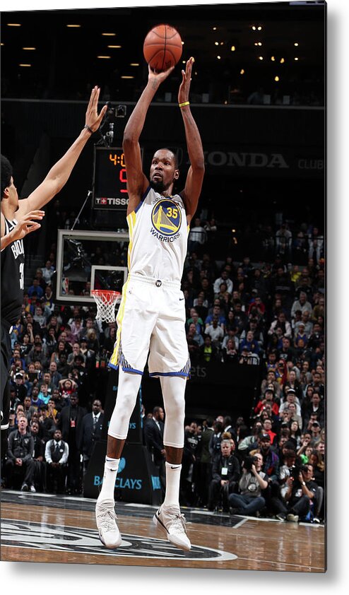Nba Pro Basketball Metal Print featuring the photograph Kevin Durant by Nathaniel S. Butler