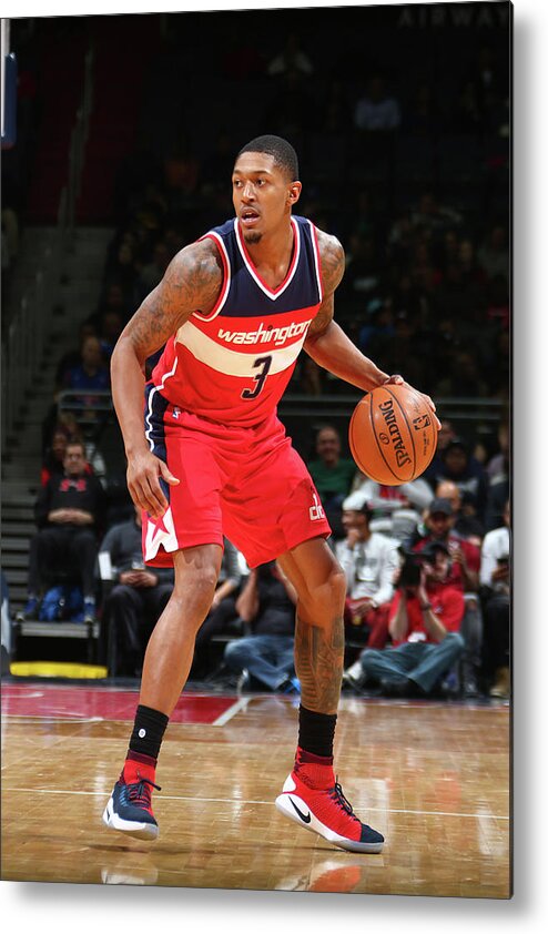 Nba Pro Basketball Metal Print featuring the photograph Bradley Beal by Ned Dishman