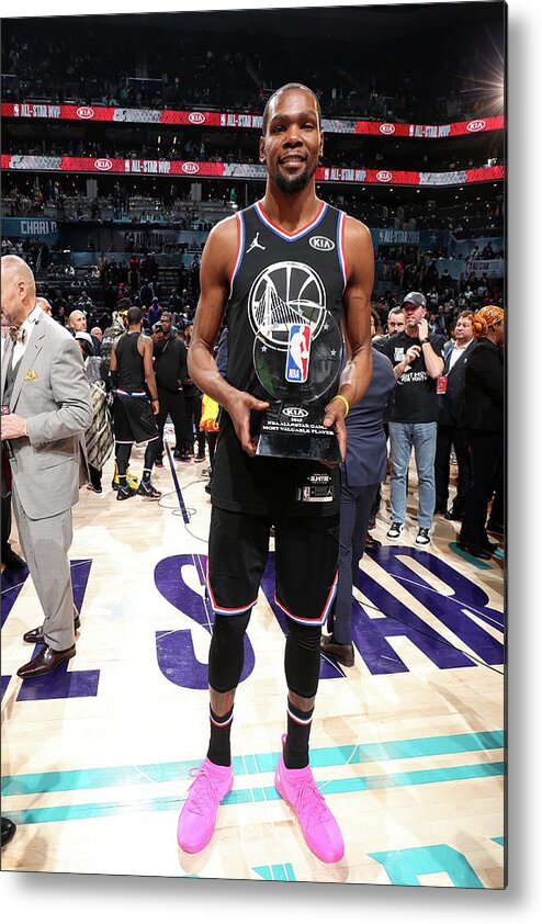 Kevin Durant Metal Print featuring the photograph Kevin Durant by Nathaniel S. Butler