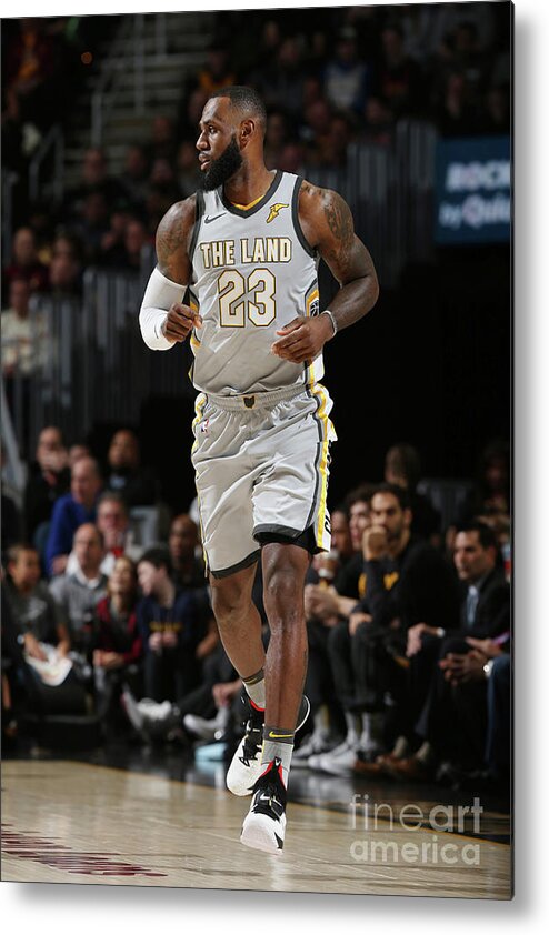 Lebron James Metal Print featuring the photograph Lebron James #14 by Joe Murphy