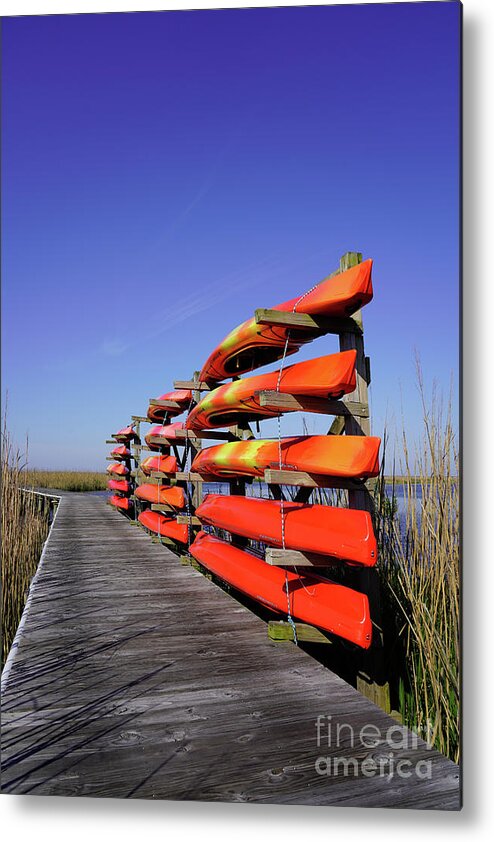  Metal Print featuring the photograph OBX #15 by Annamaria Frost
