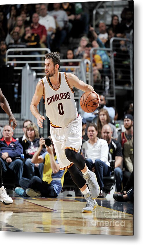 Kevin Love Metal Print featuring the photograph Kevin Love #16 by David Liam Kyle