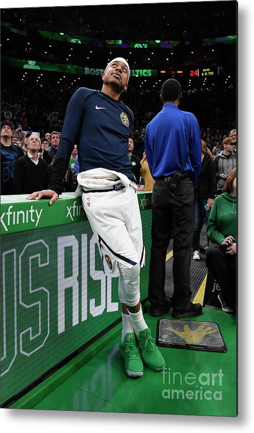 Isaiah Thomas Metal Print featuring the photograph Isaiah Thomas #17 by Brian Babineau