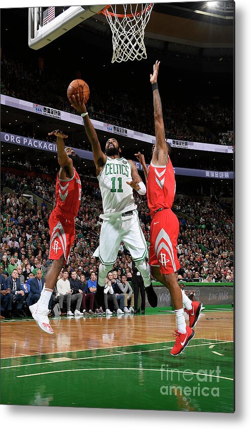 Kyrie Irving Metal Print featuring the photograph Kyrie Irving #17 by Brian Babineau