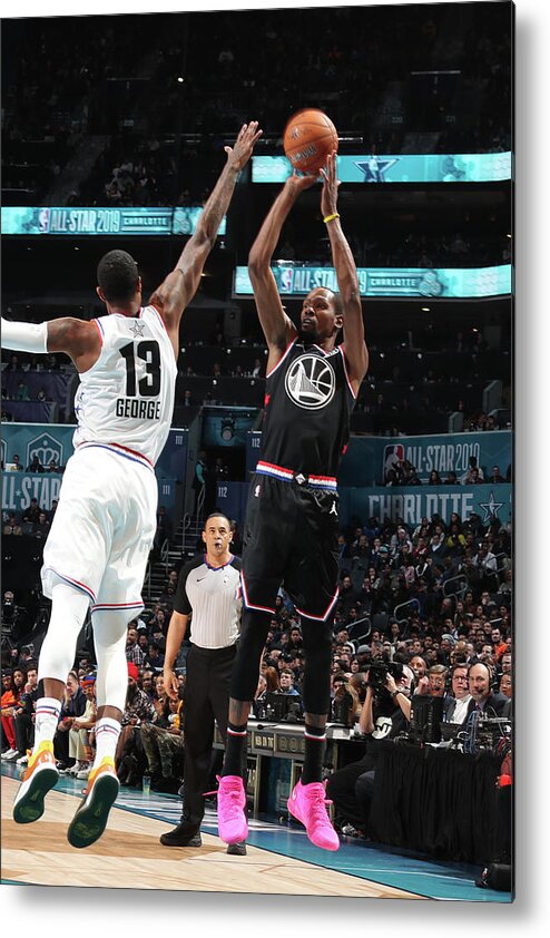 Kevin Durant Metal Print featuring the photograph Kevin Durant #18 by Nathaniel S. Butler