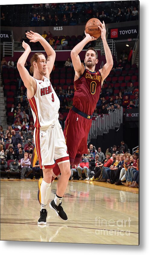 Nba Pro Basketball Metal Print featuring the photograph Kevin Love by David Liam Kyle