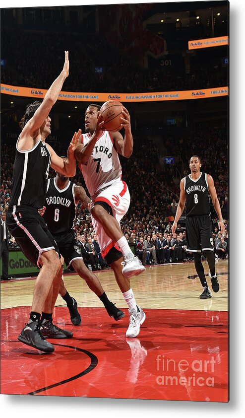 Nba Pro Basketball Metal Print featuring the photograph Kyle Lowry by Ron Turenne