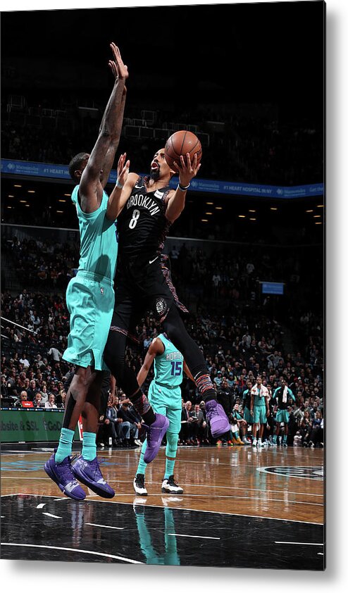 Nba Pro Basketball Metal Print featuring the photograph Spencer Dinwiddie by Nathaniel S. Butler