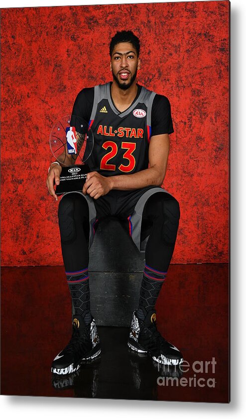Event Metal Print featuring the photograph Anthony Davis by Jesse D. Garrabrant