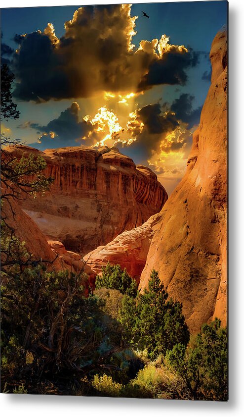 Arches Metal Print featuring the photograph Arches National Park #2 by Brian Venghous