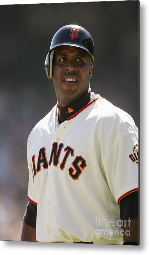 San Francisco Metal Print featuring the photograph Barry Bonds by Brad Mangin
