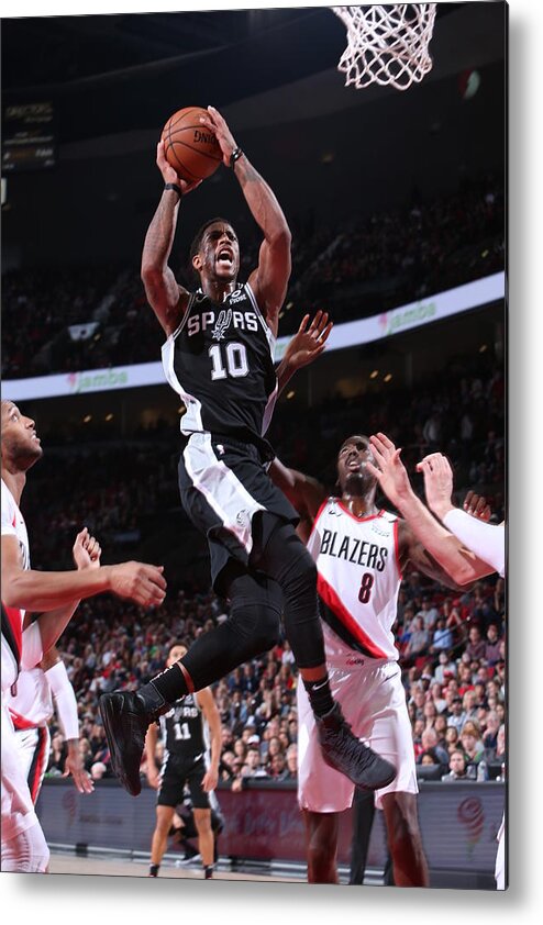 Nba Pro Basketball Metal Print featuring the photograph Demar Derozan by Sam Forencich