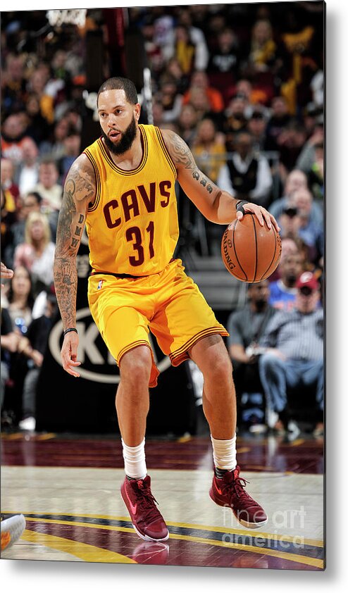 Nba Pro Basketball Metal Print featuring the photograph Deron Williams by David Liam Kyle