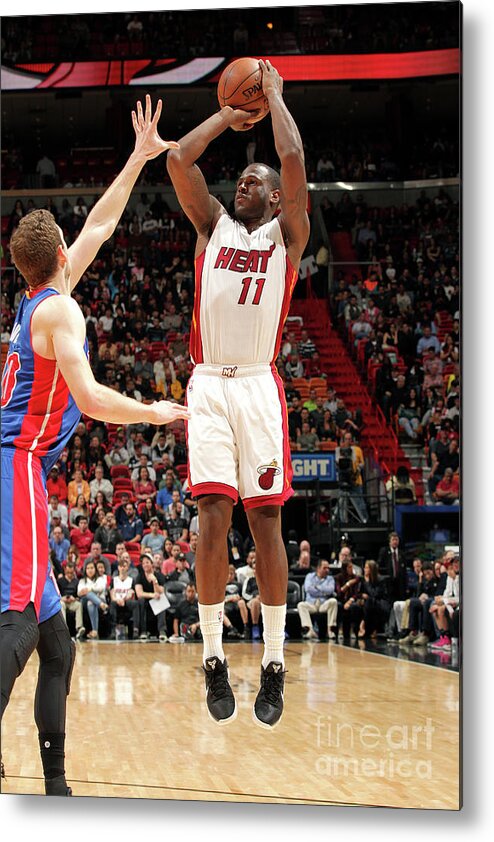 Dion Waiters Metal Print featuring the photograph Dion Waiters #2 by Oscar Baldizon