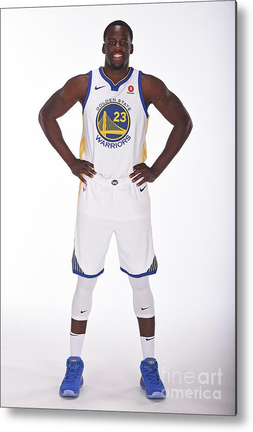 Media Day Metal Print featuring the photograph Draymond Green by Noah Graham