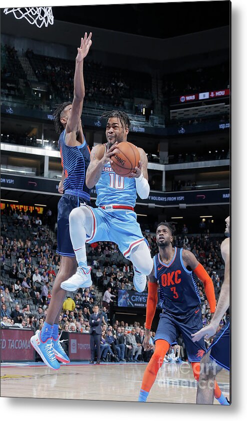 Frank Mason Iii Metal Print featuring the photograph Frank Mason by Rocky Widner