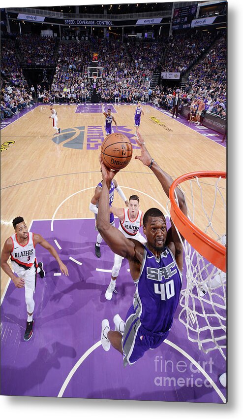 Nba Pro Basketball Metal Print featuring the photograph Harrison Barnes by Rocky Widner