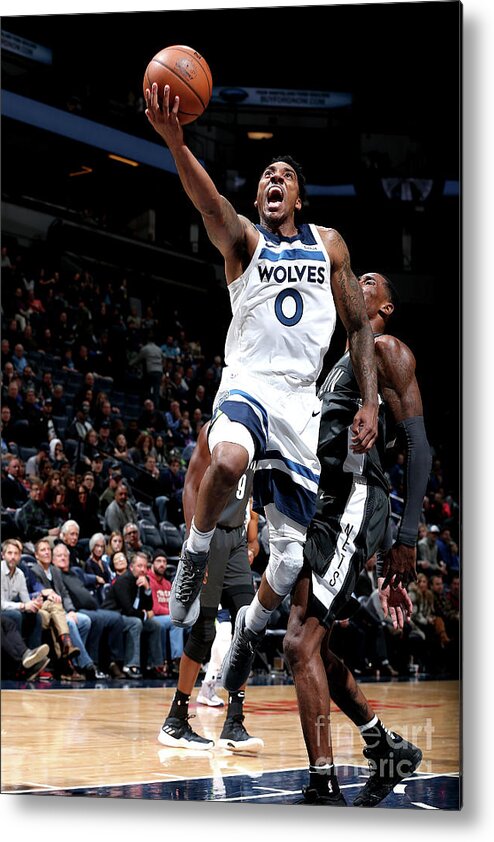 Jeff Teague Metal Print featuring the photograph Jeff Teague #2 by David Sherman