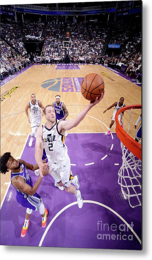 Nba Pro Basketball Metal Print featuring the photograph Joe Ingles by Rocky Widner