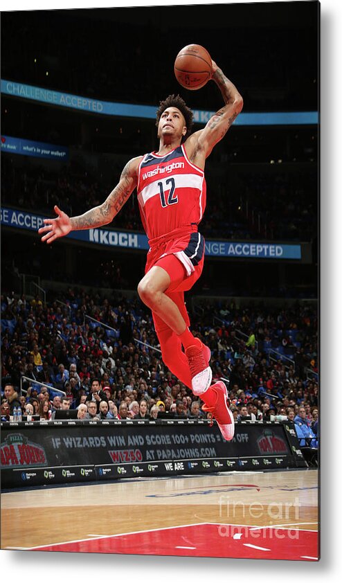 Kelly Oubre Jr Metal Print featuring the photograph Kelly Oubre by Ned Dishman