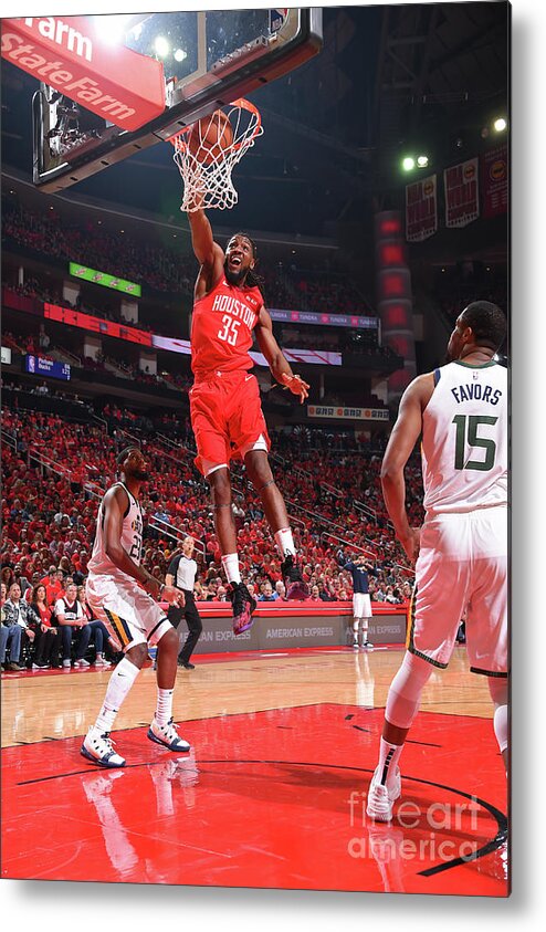 Playoffs Metal Print featuring the photograph Kenneth Faried by Bill Baptist