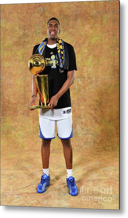 Playoffs Metal Print featuring the photograph Kevon Looney by Jesse D. Garrabrant