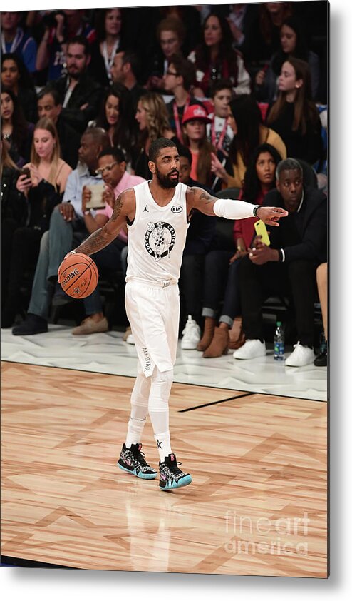 Kyrie Irving Metal Print featuring the photograph Kyrie Irving by Garrett Ellwood