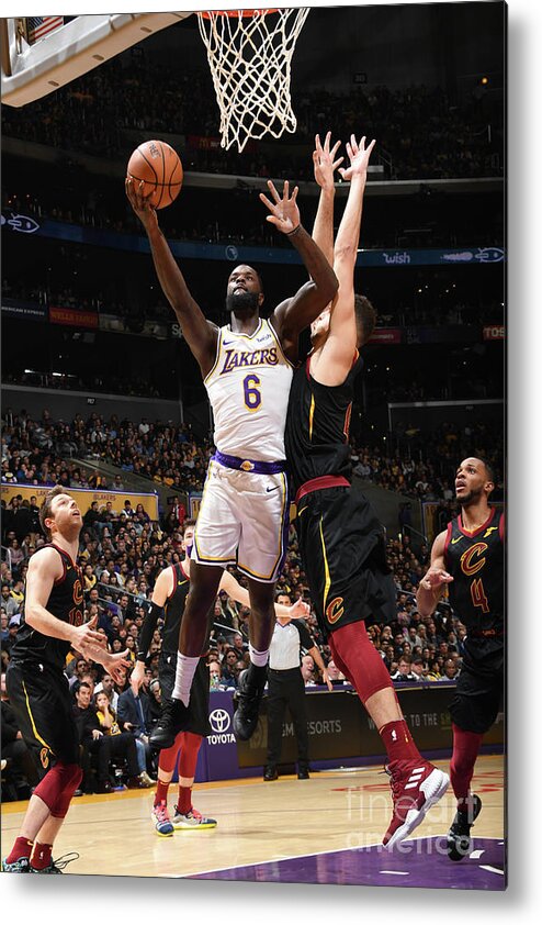 Nba Pro Basketball Metal Print featuring the photograph Lance Stephenson by Andrew D. Bernstein
