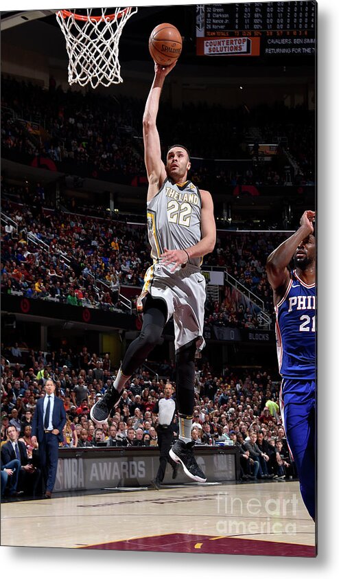 Nba Pro Basketball Metal Print featuring the photograph Larry Nance by David Liam Kyle