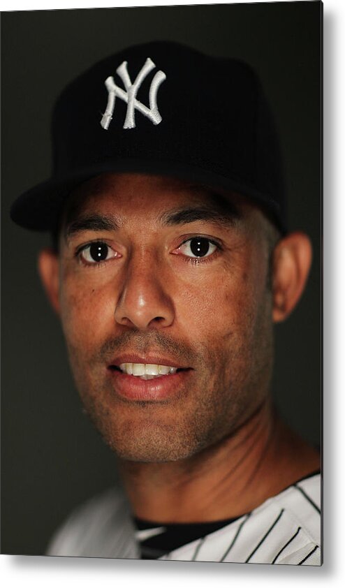 Media Day Metal Print featuring the photograph Mariano Rivera by Al Bello