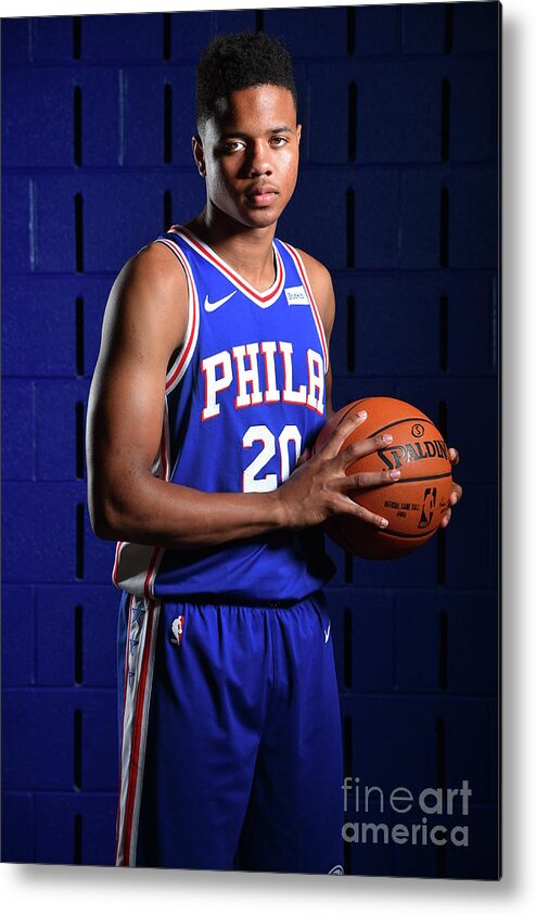 Media Day Metal Print featuring the photograph Markelle Fultz by Jesse D. Garrabrant