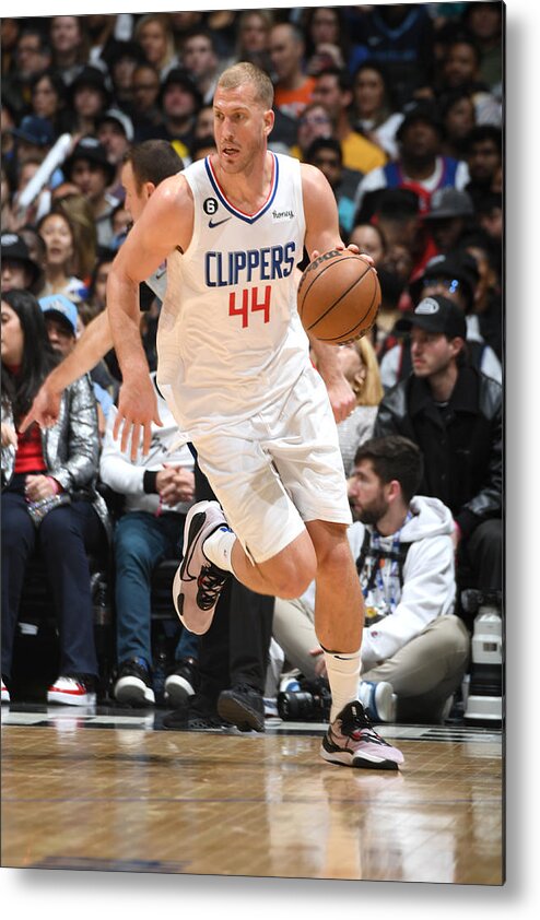 Mason Plumlee Metal Print featuring the photograph Mason Plumlee #2 by Andrew D. Bernstein