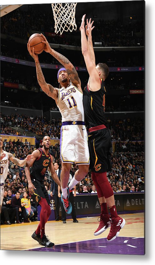 Michael Beasley Metal Print featuring the photograph Michael Beasley by Andrew D. Bernstein