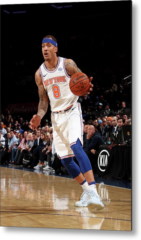 Michael Beasley Metal Print featuring the photograph Michael Beasley by Nathaniel S. Butler