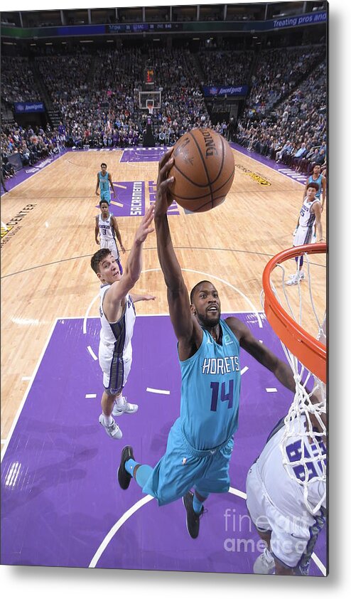 Nba Pro Basketball Metal Print featuring the photograph Michael Kidd-gilchrist by Rocky Widner
