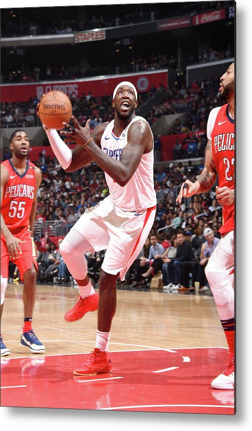Nba Pro Basketball Metal Print featuring the photograph Montrezl Harrell by Andrew D. Bernstein