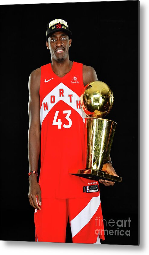 Pascal Siakam Metal Print featuring the photograph Pascal Siakam #2 by Jesse D. Garrabrant