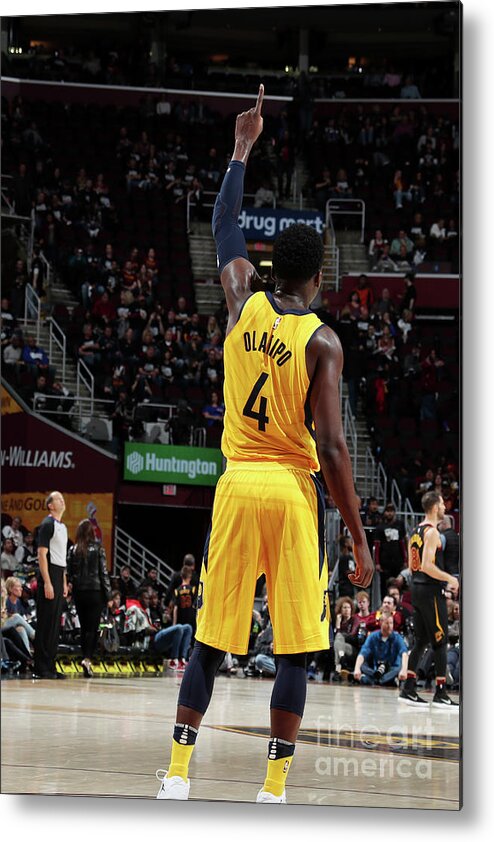 Victor Oladipo Metal Print featuring the photograph Victor Oladipo by Nathaniel S. Butler