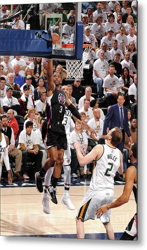 Playoffs Metal Print featuring the photograph Chris Paul by Andrew D. Bernstein