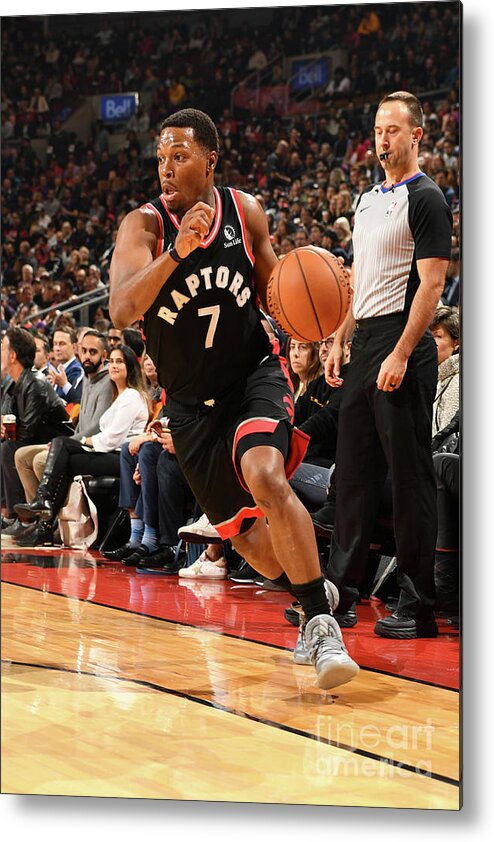 Kyle Lowry Metal Print featuring the photograph Kyle Lowry by Ron Turenne