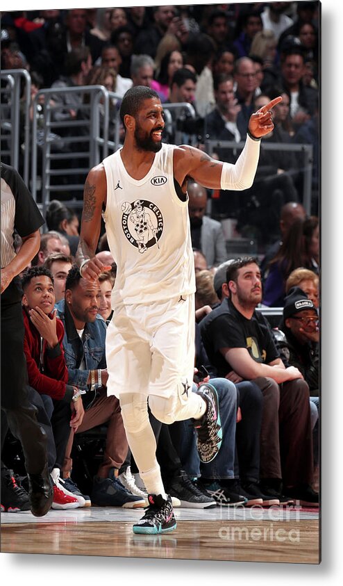 Nba Pro Basketball Metal Print featuring the photograph Kyrie Irving by Nathaniel S. Butler