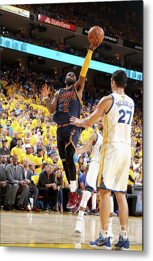 Kyrie Irving Metal Print featuring the photograph Kyrie Irving #22 by Nathaniel S. Butler