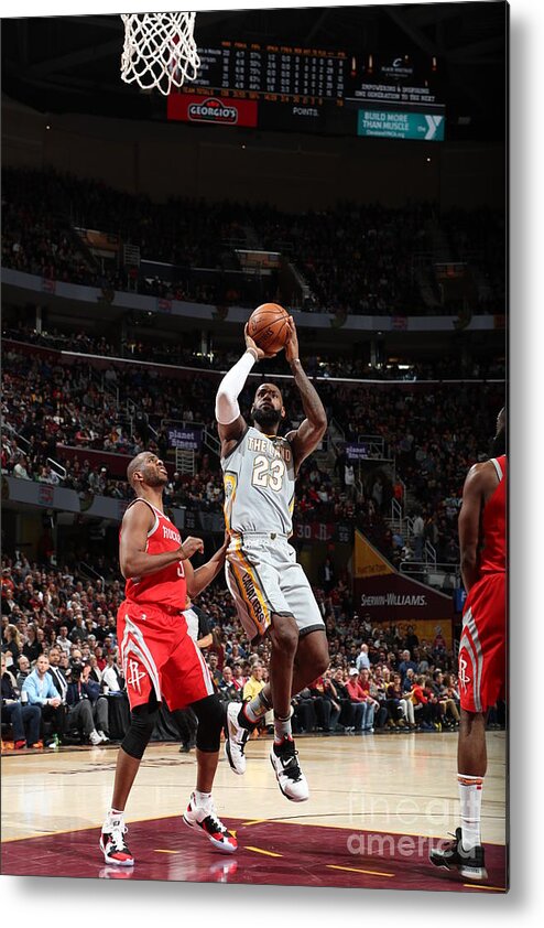 Lebron James Metal Print featuring the photograph Lebron James #22 by Joe Murphy