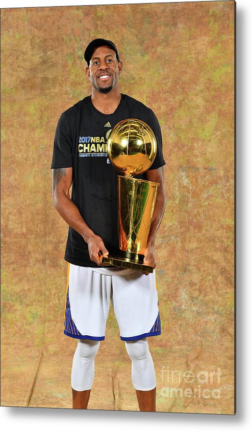 Playoffs Metal Print featuring the photograph Andre Iguodala by Jesse D. Garrabrant
