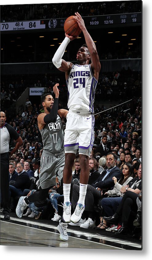 Nba Pro Basketball Metal Print featuring the photograph Buddy Hield by Nathaniel S. Butler